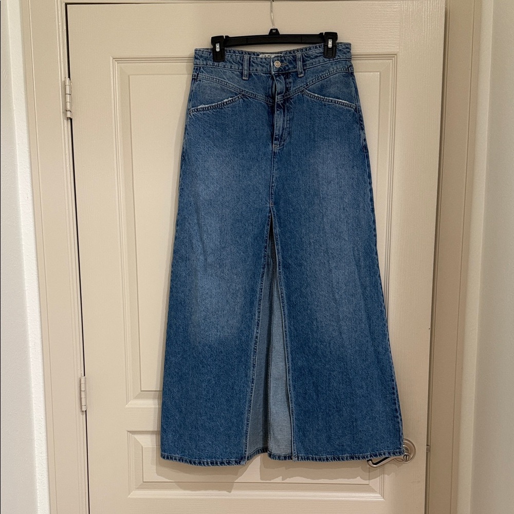 We The Free Come as You Are Denim Skirt